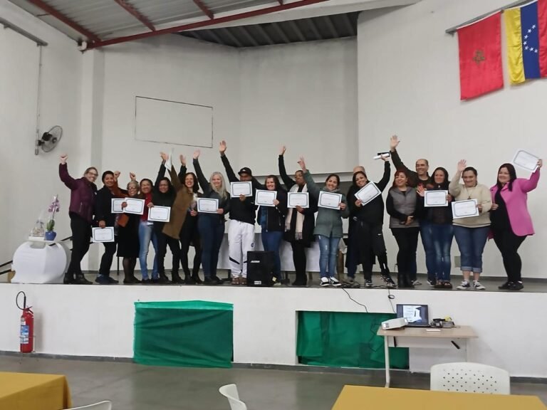 Home formatura cuidador
